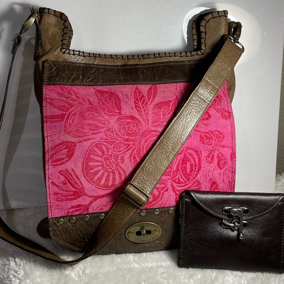 Gorgeous Urban Gypsy designs Leather boho shoulder crossbody handbag - Picture 1 of 11